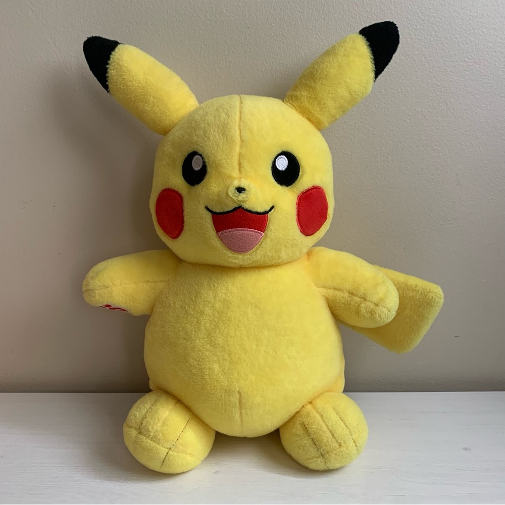 Pokémon Pikachu Build A Bear BABW Plush Stuffed Toy
